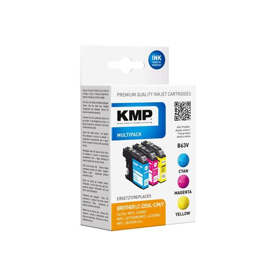 KMP TRIPLE PACK B63V - 3-pack - 11.8 ml - colour (cya | 1530,4050