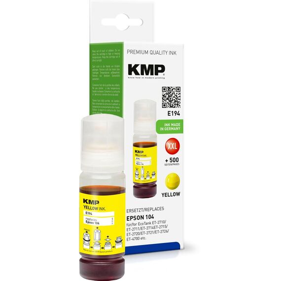 KMP E194 - 70 ml - yellow - compatible - ink cartridg | 1648,0009