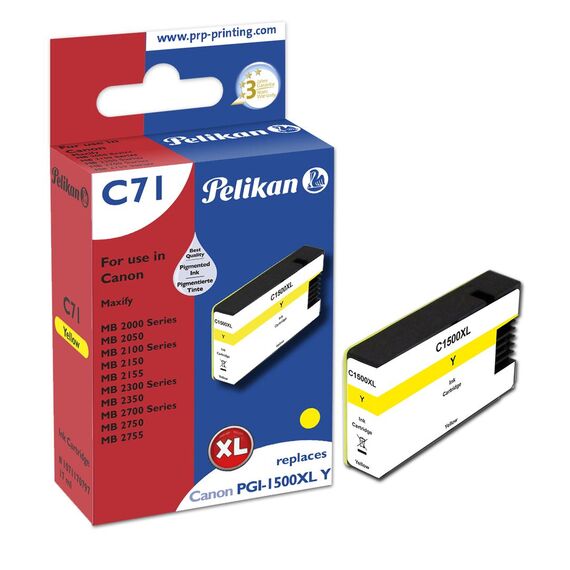 Pelikan C71 Yellow / Compatible / Yellow / Canon / Box | 319577