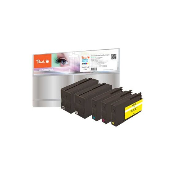 Peach Spar Pack Plus - 5-pack - XL Capacity - black,  | PI300-585