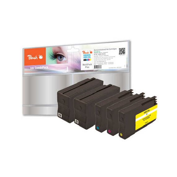 Peach Spar Pack Plus - 5-pack - XL Capacity - black,  | PI300-585