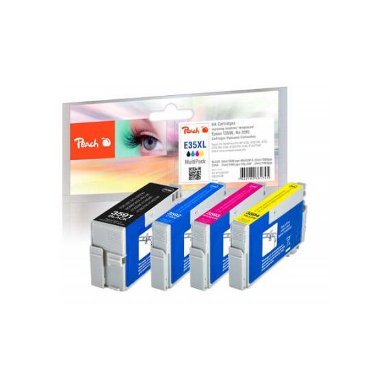 Peach PI200-637 / Pigment-based ink / Black,Cyan,Magenta,Yellow /