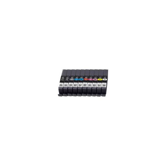 Canon PFI-MBK/PBK/CO/GY/R/C/M/Y/PC/PM 10 Ink Cartridge | 4192C008