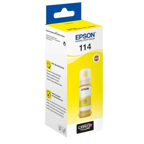 Epson 114 - 70 ml - yellow - original - ink refill - | C13T07B440