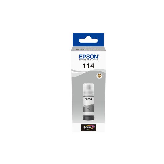 Epson EcoTank 114 - 70 ml - grey - original - ink re | C13T07B540