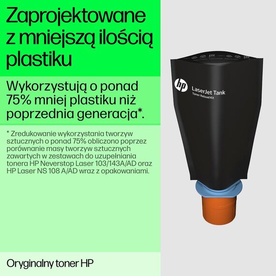 HP 103A Reload Kit - Black - toner refill - for Neversto | W1103A