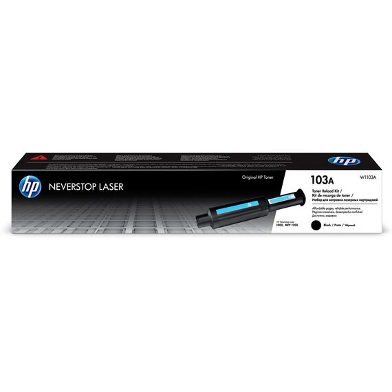 HP 103A Reload Kit - Black - toner refill - for Neversto | W1103A