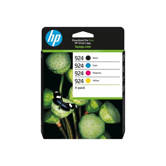 HP 924 - 4-pack - black, yellow, cyan, magenta - origin | 6C3Z1NE