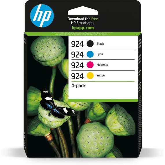 HP 924 - 4-pack - black, yellow, cyan, magenta - origin | 6C3Z1NE