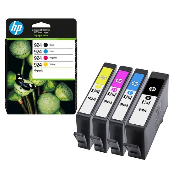 HP 924 - 4-pack - black, yellow, cyan, magenta - origin | 6C3Z1NE