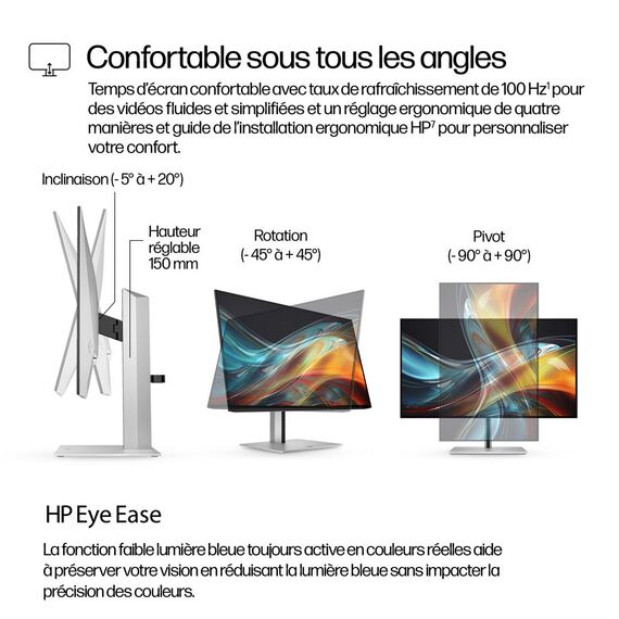HP 724pn - Series 7 Pro - LED monitor - 24" - 1920  | 8X534AA#ABB