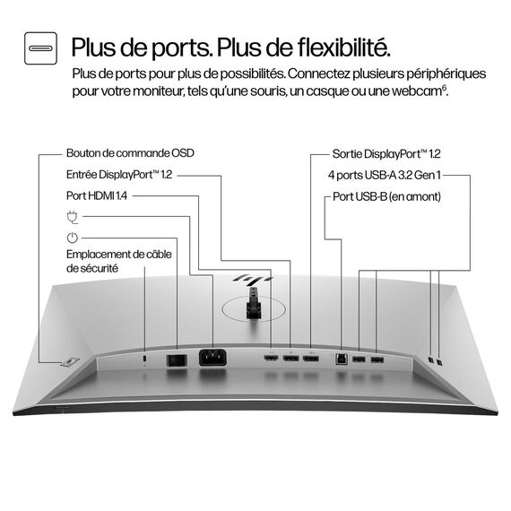 HP 724pn - Series 7 Pro - LED monitor - 24" - 1920  | 8X534AA#ABB