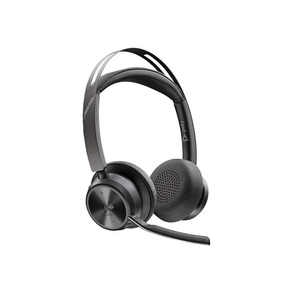 Poly Voyager Focus 2 - Headset - on-ear - Bluetooth | 9T9J6AA#AC3