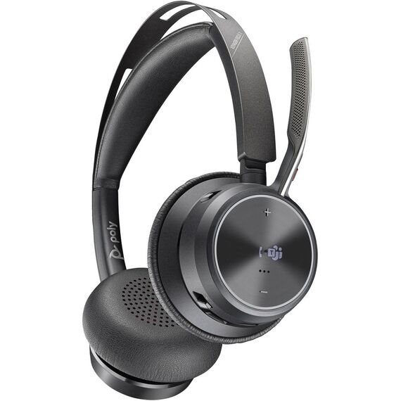 Poly Voyager Focus 2 - Headset - on-ear - Bluetooth | 9T9J6AA#AC3
