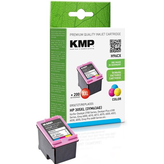 KMP H96CX - 12 ml - High Yield - colour (cyan, magent | 1772,4030