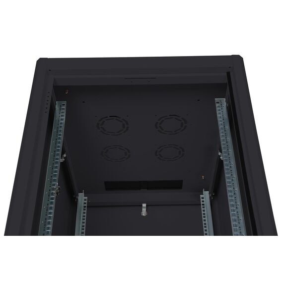 Digitus Unique - Rack - cabinet - black, RAL 9 | DN-19 42U-6/6-DB
