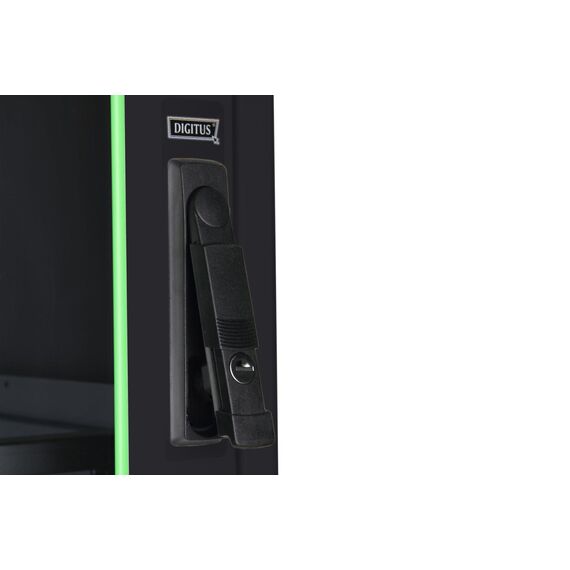 Digitus Unique - Rack - cabinet - black, RAL 9 | DN-19 42U-6/6-DB