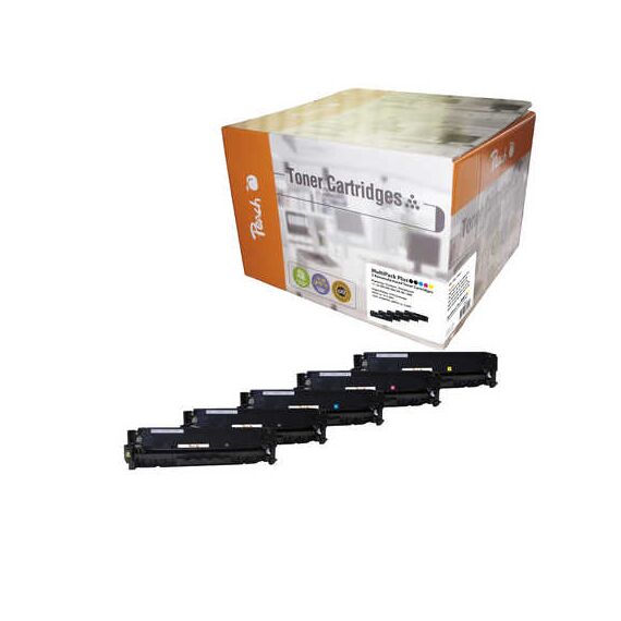 Peach Combi-Pack PLUS - 5-pack - black, yellow, cyan, mag | PT561