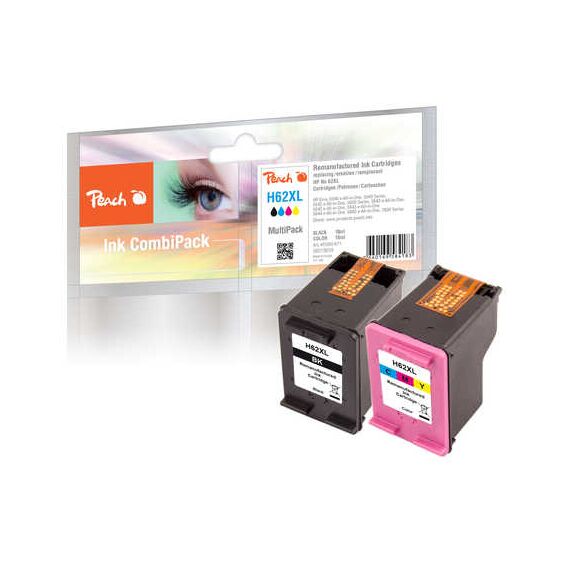 Peach - 2-pack - black, colour (cyan, magenta, yellow | PI300-671