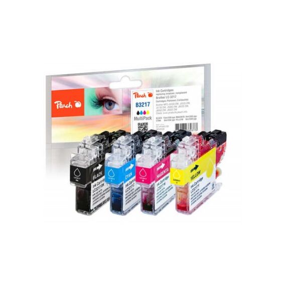 Peach PI500-238 / Pigment-based ink / Black,Cyan,Magenta,Yellow /