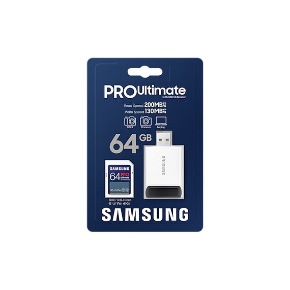 Samsung PRO Ultimate MB-SY64SB - Flash memory card | MB-SY64SB/WW