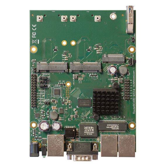 MikroTik RBM33G SIM card slot Black Green Grey MT7621A RBM33G