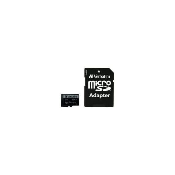 Verbatim PRO - Flash memory card (microSDXC to SD adapter | 47044