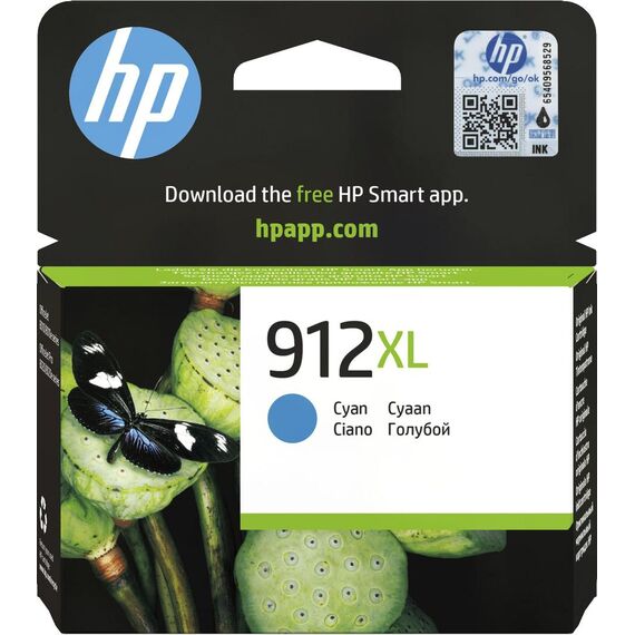 HP 912XL - 9.9 ml - High Yield - cyan - original -  | 3YL81AE#BGY