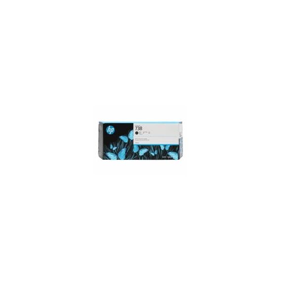 HP 738 - 300 ml - black - original - DesignJet - ink car | 498N8A