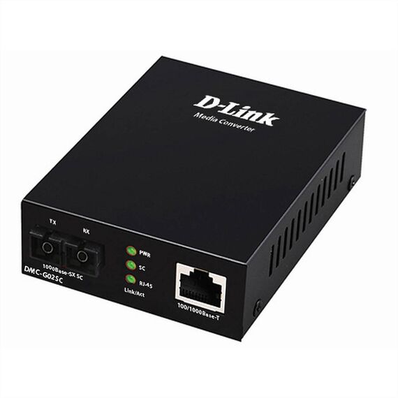 D-Link DMC G02SC - Fibre media converter - 1GbE - 1 | DMC-G02SC/E