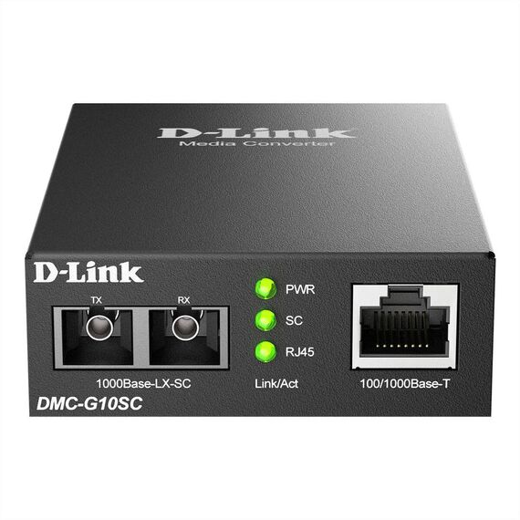 D-Link DMC G10SC - Fibre media converter - 1GbE - 1 | DMC-G10SC/E