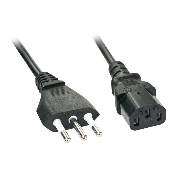 Lindy - Power cable - CEI 23-50 (M) to IEC 60320 C13 - 2  | 30413
