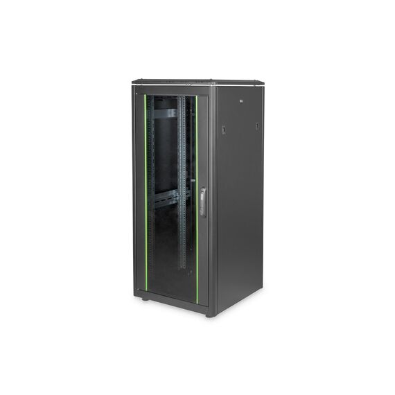 DIGITUS Professional Unique DN-19 26U-6/6-B-1 - Rack cabinet - bl