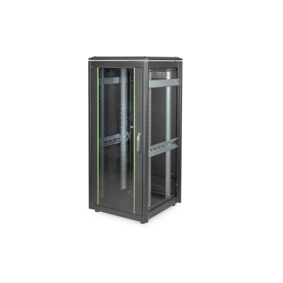 DIGITUS Professional Unique DN-19 26U-6/6-B-1 - Rack cabinet - bl