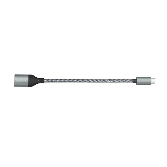 LogiLink KAB Adapter USB-C> USB-A ST-BU 0.15m Dark Grey  | CU0106