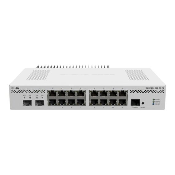 MikroTik Cloud Core Router CCR2004-16G-2S+PC - - router - 16-port