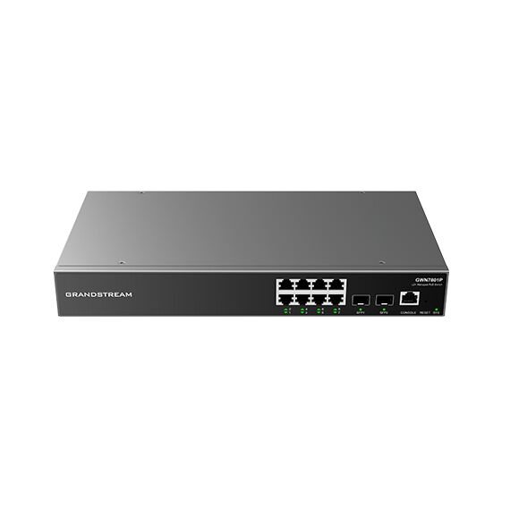 Grandstream GWN7801P - Switch - enterprise, managed - L2+ - 8 x 1