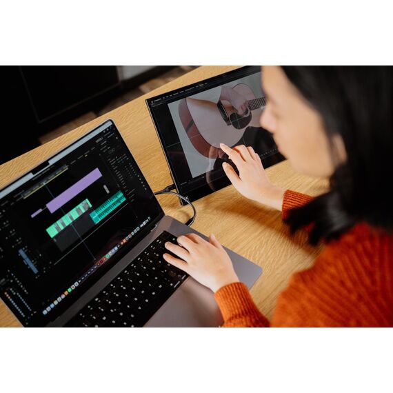 Verbatim PMT-17-4K - LED monitor - 17.3" - portable - tou | 32239