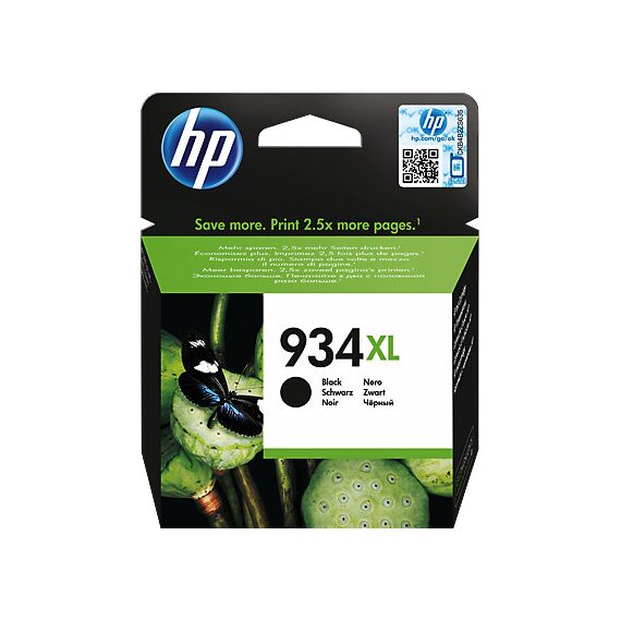 HP 934XL - High Yield - black - original - ink cart | C2P23AE#BGX