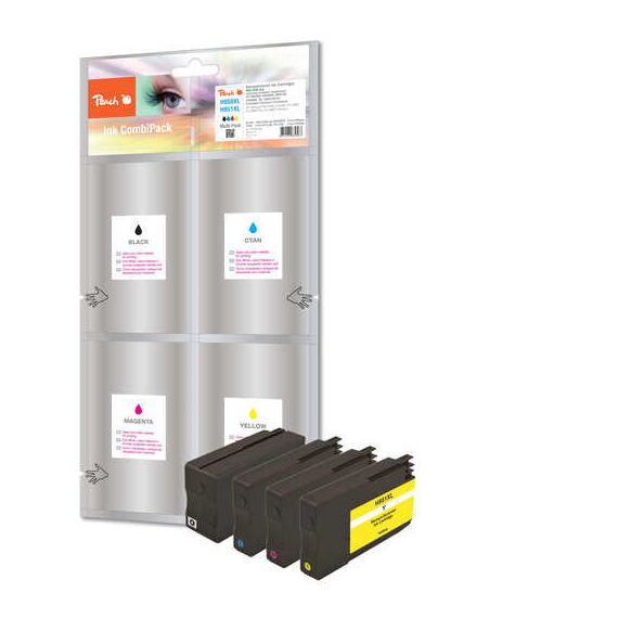 Peach Spar Pack - 4-pack - XL Capacity - black, yello | PI300-538