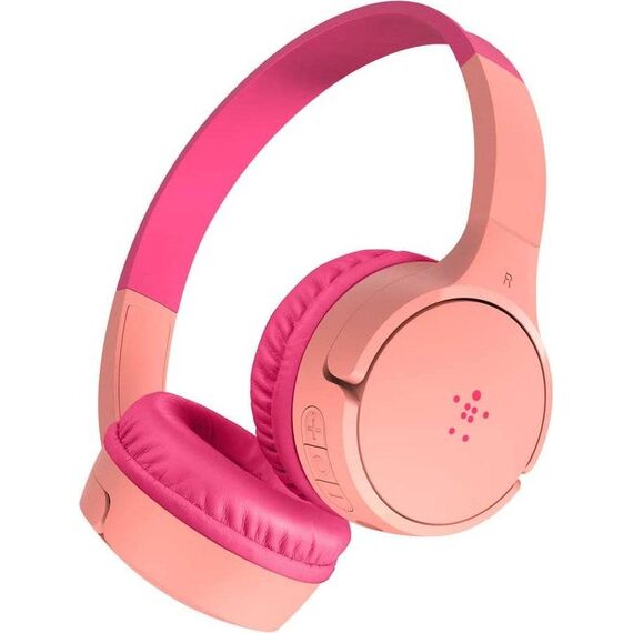Belkin Soundform mini on-ear for kids BT USB-C pink AUD002BTPKV3