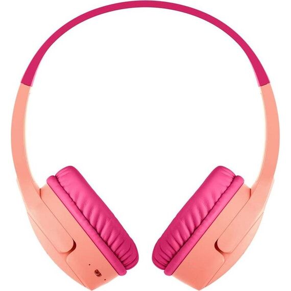 Belkin Soundform mini on-ear for kids BT USB-C pink AUD002BTPKV3