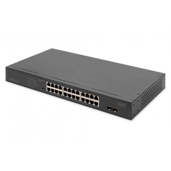 DIGITUS Switch 24Port Gigabit Unmanaged schwarz DN953482