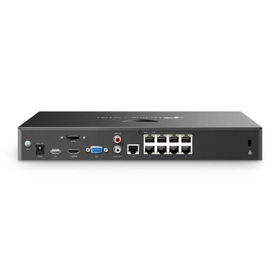 TPLINK 8 CH POE+ NETWORK RECORDER 2TB HDD NVR2008H8MP2TB