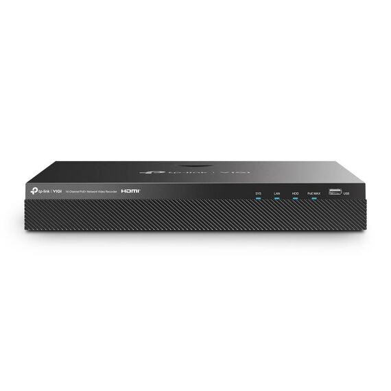 TPLINK VIGI 16 Channel PoE+ Network Video Recorder NVR2016H16MP4TB