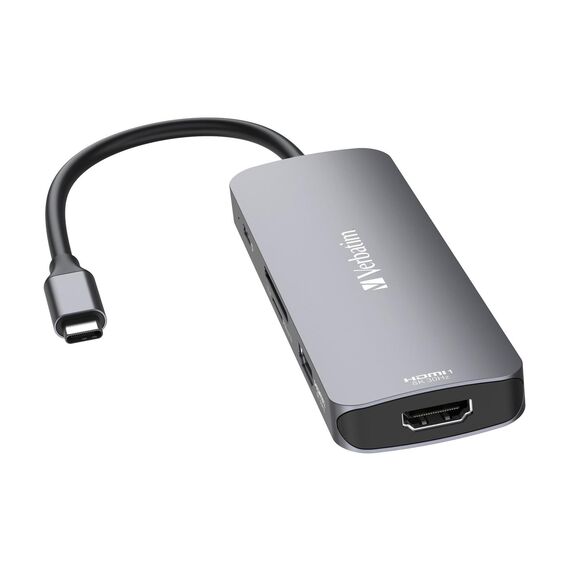 Verbatim CMH 08 - Hub - 1 x HDMI + 1 x USB-C (power deliv | 32151