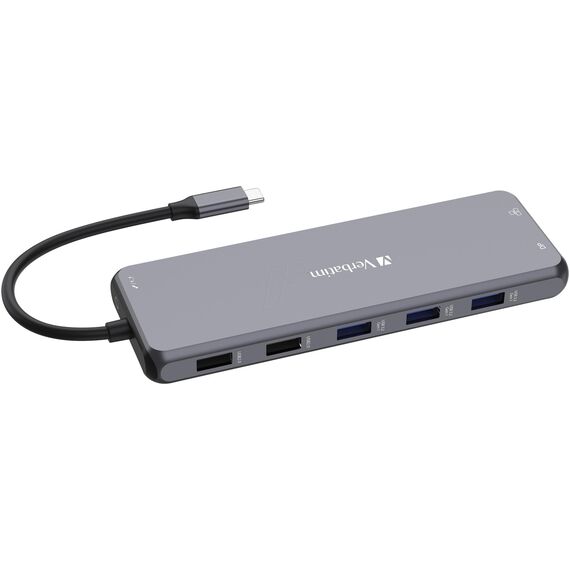 Verbatim CMH-13 / USB Type-C / 3.5mm / 10000 Mbit/s / 30  | 32153