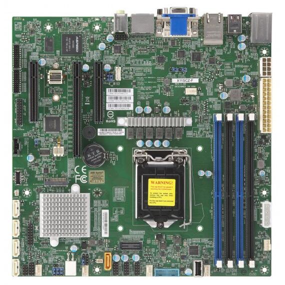 SUPERMICRO X11SCZ-F - Motherboard - micro ATX -  | MBD-X11SCZ-F-B