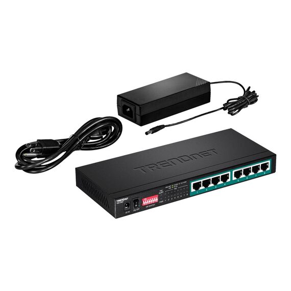 TRENDnet TPE LG80 - Switch - unmanaged - 8 x 10/100/10 | TPE-LG80