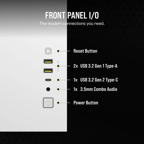 CORSAIR 2500X - Mid tower - micro ATX - windowed  | CC-9011266-WW